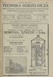 Technika Gorzelnicza: organ Związku Zawodowego Techników Gorzelniczych: poświęcony gorzelnictwu oraz pokrewnym gałęziom przemysłu rolnego i przetwórczego 1922 lipiec R.1 Nr7