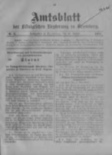 Amtsblatt der K&ouml;niglichen Preussischen Regierung zu Bromberg. 1908.01.16 No.3