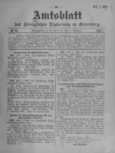 Amtsblatt der K&ouml;niglichen Preussischen Regierung zu Bromberg. 1908.02.06 No.6