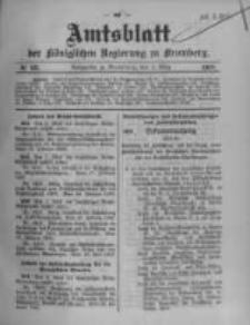 Amtsblatt der K&ouml;niglichen Preussischen Regierung zu Bromberg. 1908.03.05 No.10
