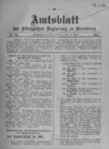 Amtsblatt der K&ouml;niglichen Preussischen Regierung zu Bromberg. 1908.04.02 No.14