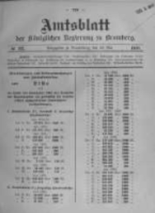 Amtsblatt der K&ouml;niglichen Preussischen Regierung zu Bromberg. 1908.05.28 No.22