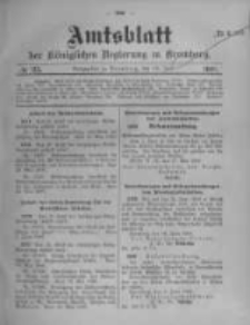 Amtsblatt der Königlichen Preussischen Regierung zu Bromberg. 1908.06.18 No.25