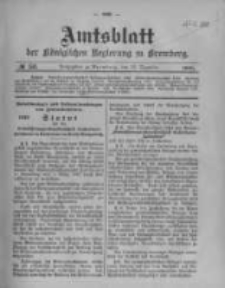 Amtsblatt der K&ouml;niglichen Preussischen Regierung zu Bromberg. 1908.12.10 No.50