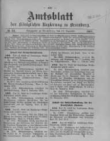 Amtsblatt der K&ouml;niglichen Preussischen Regierung zu Bromberg. 1908.12.17 No.51
