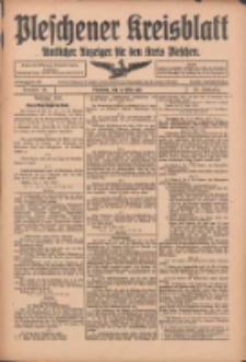 Pleschener Kreisblatt: Amtlicher Anzeiger f&uuml;r den Kreis Pleschen 1916.05.13 Jg.64 Nr39
