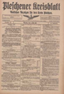 Pleschener Kreisblatt: Amtlicher Anzeiger f&uuml;r den Kreis Pleschen 1916.05.31 Jg.64 Nr44