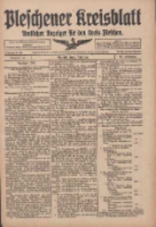 Pleschener Kreisblatt: Amtlicher Anzeiger für den Kreis Pleschen 1916.06.07 Jg.64 Nr46