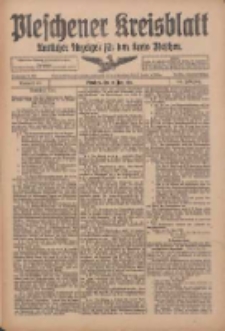 Pleschener Kreisblatt: Amtlicher Anzeiger f&uuml;r den Kreis Pleschen 1916.06.21 Jg.64 Nr50