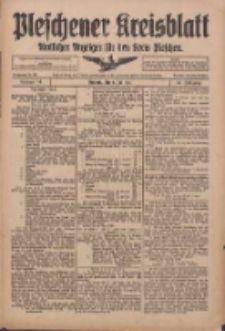 Pleschener Kreisblatt: Amtlicher Anzeiger für den Kreis Pleschen 1916.07.05 Jg.64 Nr54