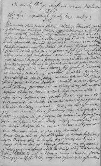 Na niedzielę 18-tą po Świątkach w czasie Jubileuszu 1865