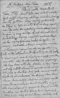 Na Narodzenie Najs. Panny 1855