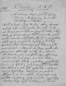 Na Nawiedzenie N. M. P.