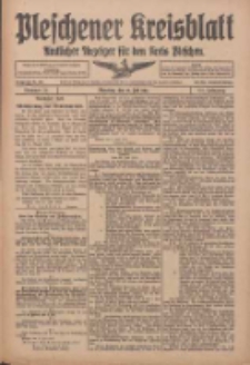 Pleschener Kreisblatt: Amtlicher Anzeiger für den Kreis Pleschen 1916.07.12 Jg.64 Nr56