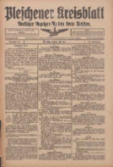 Pleschener Kreisblatt: Amtlicher Anzeiger für den Kreis Pleschen 1916.07.19 Jg.64 Nr58