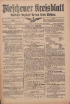 Pleschener Kreisblatt: Amtlicher Anzeiger für den Kreis Pleschen 1916.08.09 Jg.64 Nr64