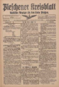 Pleschener Kreisblatt: Amtlicher Anzeiger für den Kreis Pleschen 1916.08.23 Jg.64 Nr68