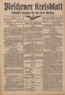 Pleschener Kreisblatt: Amtlicher Anzeiger für den Kreis Pleschen 1916.09.09 Jg.64 Nr73