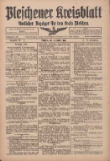 Pleschener Kreisblatt: Amtlicher Anzeiger f&uuml;r den Kreis Pleschen 1916.10.04 Jg.64 Nr80