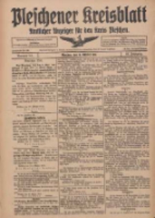 Pleschener Kreisblatt: Amtlicher Anzeiger für den Kreis Pleschen 1916.10.18 Jg.64 Nr84