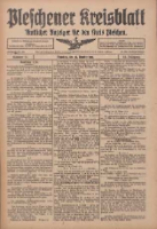 Pleschener Kreisblatt: Amtlicher Anzeiger für den Kreis Pleschen 1916.10.25 Jg.64 Nr86