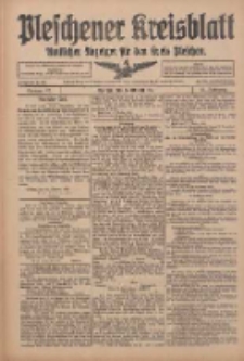 Pleschener Kreisblatt: Amtlicher Anzeiger für den Kreis Pleschen 1916.10.28 Jg.64 Nr87