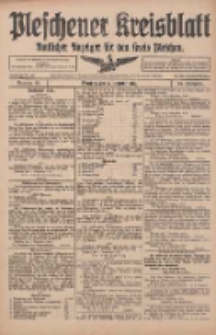 Pleschener Kreisblatt: Amtlicher Anzeiger f&uuml;r den Kreis Pleschen 1916.11.08 Jg.64 Nr90