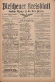 Pleschener Kreisblatt: Amtlicher Anzeiger f&uuml;r den Kreis Pleschen 1916.11.18 Jg.64 Nr93