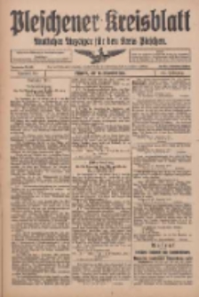 Pleschener Kreisblatt: Amtlicher Anzeiger f&uuml;r den Kreis Pleschen 1916.11.29 Jg.64 Nr96