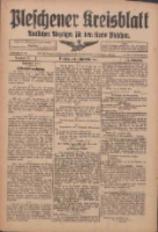 Pleschener Kreisblatt: Amtlicher Anzeiger für den Kreis Pleschen 1916.12.02 Jg.64 Nr97