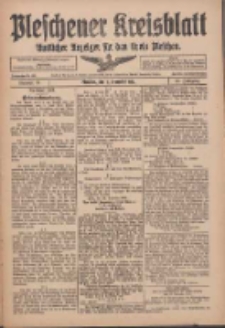 Pleschener Kreisblatt: Amtlicher Anzeiger f&uuml;r den Kreis Pleschen 1916.12.06 Jg.64 Nr98