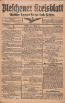 Pleschener Kreisblatt: Amtlicher Anzeiger für den Kreis Pleschen 1917.01.17 Jg.65 Nr5