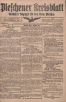 Pleschener Kreisblatt: Amtlicher Anzeiger für den Kreis Pleschen 1917.02.03 Jg.65 Nr10