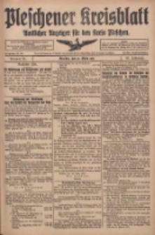 Pleschener Kreisblatt: Amtlicher Anzeiger für den Kreis Pleschen 1917.03.14 Jg.65 Nr21