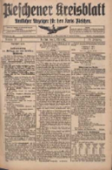 Pleschener Kreisblatt: Amtlicher Anzeiger f&uuml;r den Kreis Pleschen 1917.03.21 Jg.65 Nr23