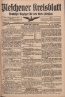 Pleschener Kreisblatt: Amtlicher Anzeiger f&uuml;r den Kreis Pleschen 1917.03.31 Jg.65 Nr26