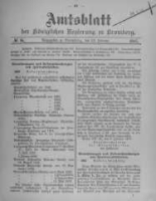 Amtsblatt der Königlichen Preussischen Regierung zu Bromberg. 1905.02.23 No.8