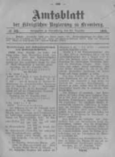 Amtsblatt der Königlichen Preussischen Regierung zu Bromberg. 1905.12.28 No.52