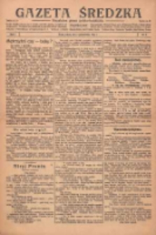 Gazeta Średzka: niezależne pismo polsko-katolickie 1922.10.07 R.1 Nr4