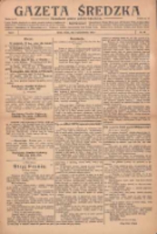 Gazeta Średzka: niezależne pismo polsko-katolickie 1922.10.21 R.1 Nr10