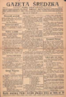 Gazeta Średzka: niezależne pismo polsko-katolickie 1922.11.04 R.1 Nr16