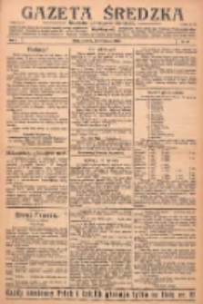 Gazeta Średzka: niezależne pismo polsko-katolickie 1922.11.09 R.1 Nr18