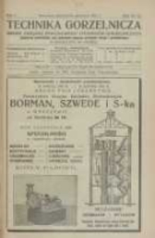 Technika Gorzelnicza: organ Związku Zawodowego Techników Gorzelniczych: poświęcony gorzelnictwu oraz pokrewnym gałęziom przemysłu rolnego i przetwórczego 1922 październik/grudzień 1922 R.1 Nr10/12