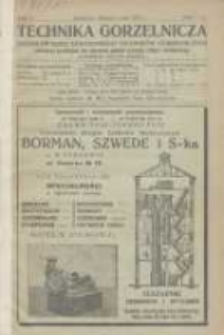 Technika Gorzelnicza: organ Związku Zawodowego Technik&oacute;w Gorzelniczych: poświęcony gorzelnictwu oraz pokrewnym gałęziom przemysłu rolnego i przetw&oacute;rczego 1923 styczeń/luty R.2 Nr1/2