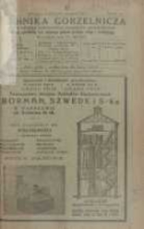 Technika Gorzelnicza: organ Związku Zawodowego Technik&oacute;w Gorzelniczych: poświęcony gorzelnictwu oraz pokrewnym gałęziom przemysłu rolnego i przetw&oacute;rczego 1923 październik/listopad R.2 Nr10/11