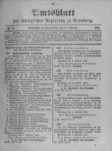 Amtsblatt der K&ouml;niglichen Preussischen Regierung zu Bromberg. 1901.02.14 No.7