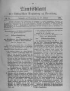 Amtsblatt der K&ouml;niglichen Preussischen Regierung zu Bromberg. 1901.02.28 No.9