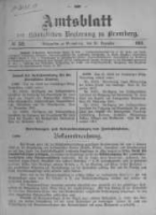 Amtsblatt der K&ouml;niglichen Preussischen Regierung zu Bromberg. 1901.12.26 No.52