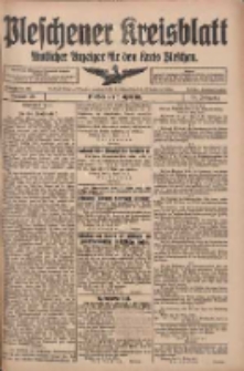 Pleschener Kreisblatt: Amtlicher Anzeiger f&uuml;r den Kreis Pleschen 1917.04.07 Jg.65 Nr28