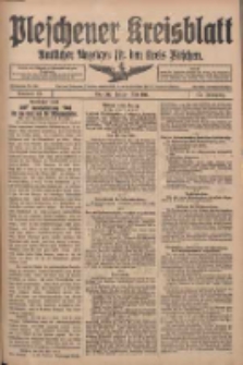 Pleschener Kreisblatt: Amtlicher Anzeiger f&uuml;r den Kreis Pleschen 1917.05.30 Jg.65 Nr43